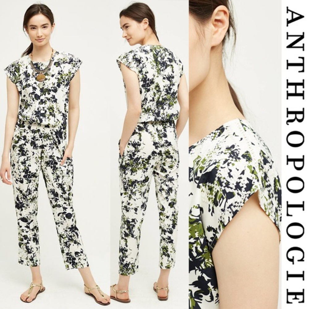 Ranna Gill Aida floral jumpsuit Xs. Excellent cond